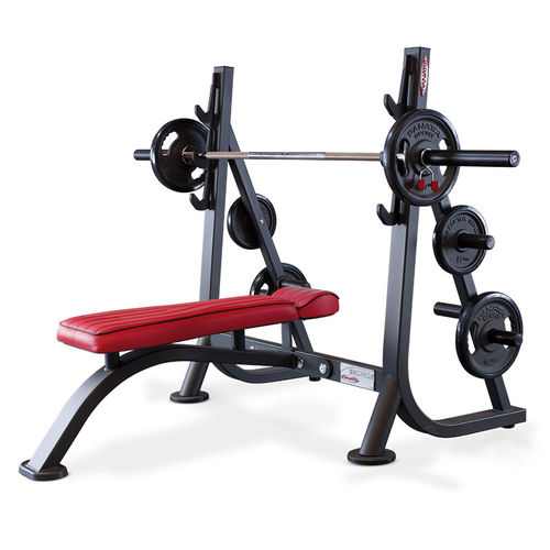 フラットウェイトトレーニングベンチ - FREEWEIGHT HP 1HP203B - Panatta - ダンベルスタンド付