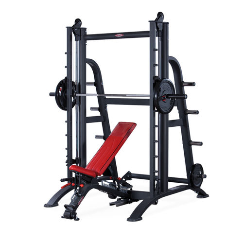 調節可能ウェイトトレーニングベンチ - FREEWEIGHT HP 1HP120F - Panatta - スミスマシン付き