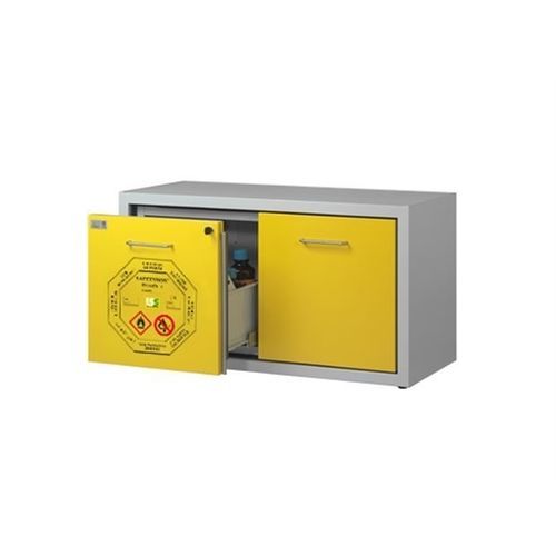 安全キャビネット - SAFETYBOX® AC 1200/50 CM DD - Labor Security System - 可燃製品用 / 実験用 / 引き出し2段式