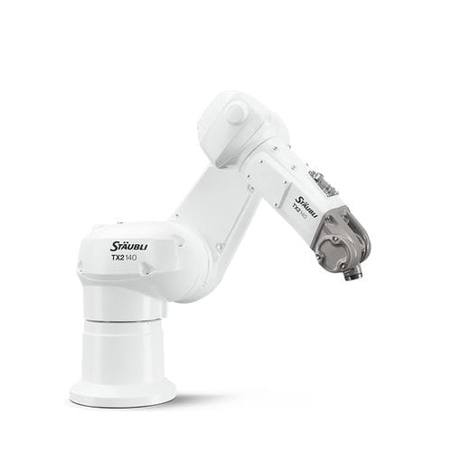 ピックアンドプレースロボットアーム - TX2-140 Stericlean - Stäubli Robotics - 製薬産業用 / 6 軸 / 床置き