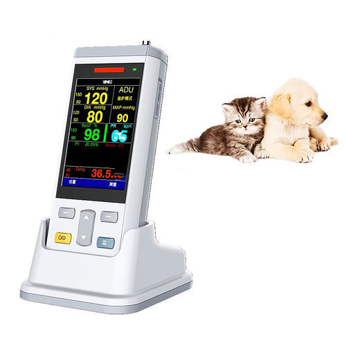 卓上バイタルサイン モニター - PM-3 PLUS VET - Promed Technology - 手持ち型 / TEMP / NIBP