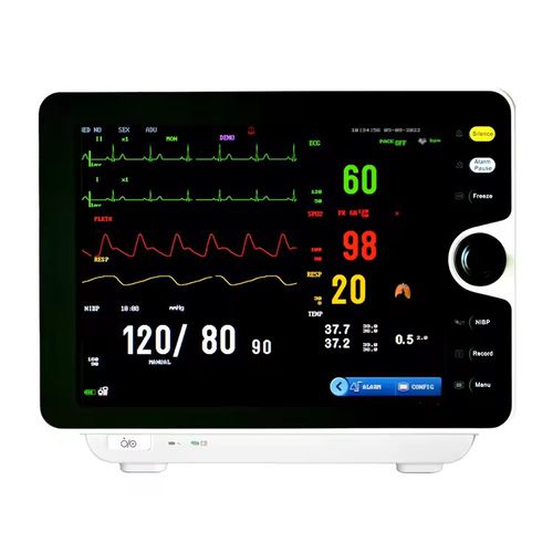 携帯型患者モニター - PM-12A PLUS - Promed Technology - コンパクト / ベッドサイド用 / ECG