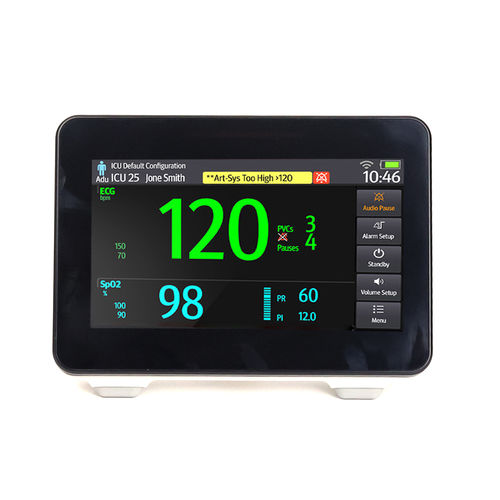 コンパクト患者モニター - PM-7 - Promed Technology - 携帯型 / 手持ち型 / ECG