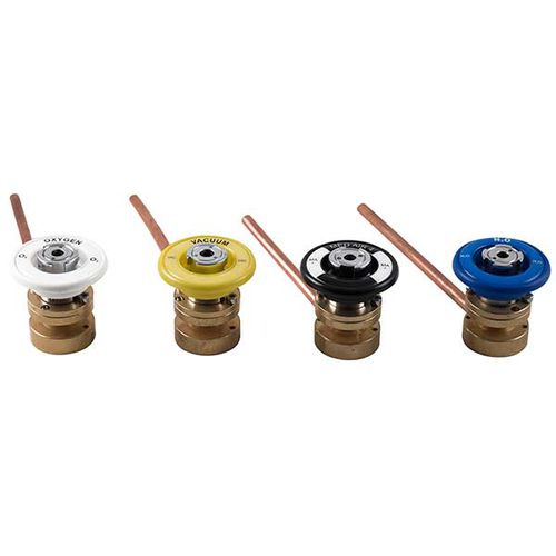 医療用ガスパイプラインシステム用コンセント - GE 01 2 series - Çağdaş Medical - 医療ガス