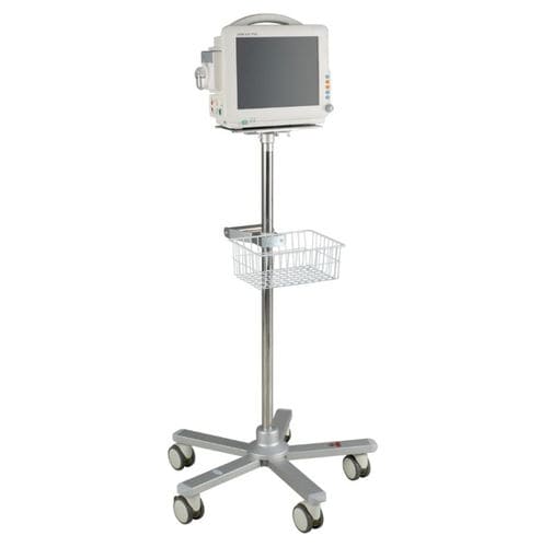 医療用台車 - ADAX 002 - Çağdaş Medical - モニター用 / 多機能 / ステンレス製