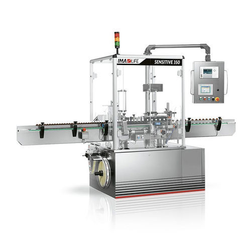 ボトル用ラベル貼付機 - SENSITIVE 350 - IMA Pharma - コンテナ用 / リニア / バーコードラベル
