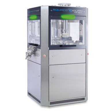 圧縮用プレス機 - KTP 420X - Romaco - 製薬産業用 / 生産用 / 回転式