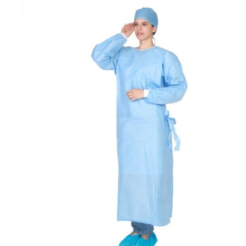 男女用手術着 - WLG1002-L2 - Hubei Wanli Protective Products - ポリプロピレン製 / ポリエチレン製 / 使い捨て