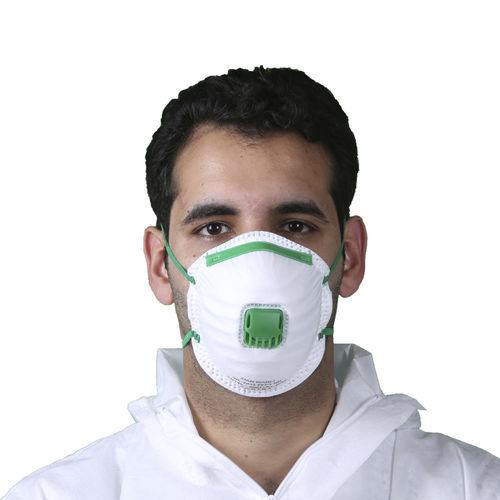 FFP2保護マスク - WL-2011 FFP2 - Hubei Wanli Protective Products - 布製 / ポリプロピレン製 / フィルター付き