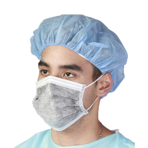 EN14683サージカルマスク - WLM2001C - Hubei Wanli Protective Products - ポリプロピレン製 / 活性炭フィルター / 大人用