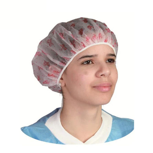ふっくらした手術帽 - WLC1006 - Hubei Wanli Protective Products - ポリエチレン製 / 使い捨て / 通気性