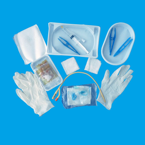 尿路カテーテル法医療用具 - Changzhou Medical Bioengineering - 手袋付き / 使い捨て