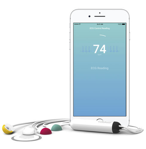 休息用心電計 - CardioSecur - 15チャンネル / スマートフォン用