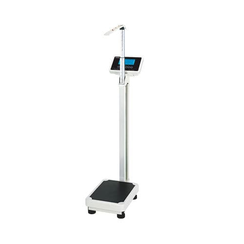 デジタル体重計 - TCS-200LP1 - Zhongshan Jinli Electronic Weighing Equipment Co., Ltd - ポールタイプ / 自動 / 身長計付き