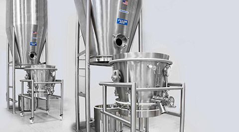 流動層乾燥機 - 002 - Fluid Air - 製薬産業用 / 研究開発用 / パイロット