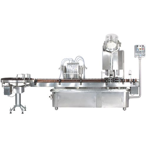 製薬産業用充填および密封システム - LINOFILL - Anchor Mark Private Limited - ボトル用 / 自動 / リニア