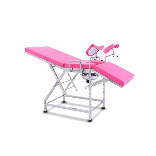 婦人科用診察台 - MC-C03S - Zhangjiagang Medi Medical Equipment - 手動式 / 背もたれ調節可能な / 人間工学デザイン