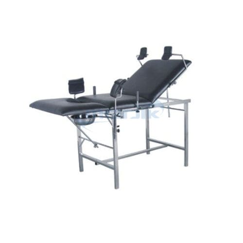 婦人科用診察台 - MC-C11 - Zhangjiagang Medi Medical Equipment - 手動式 / 背もたれ調節可能な / 2セクション