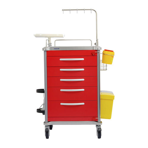医療用台車 - MK-C01 - Zhangjiagang Medi Medical Equipment - 薬剤用 / 治療用 / アルミニウム製