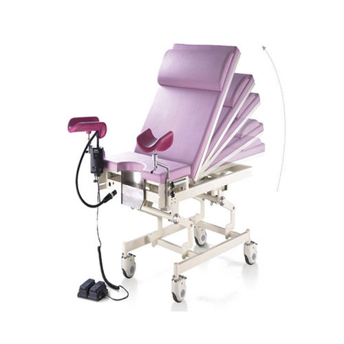 婦人科用診察台 - YA-EC-U05 - Zhangjiagang Medi Medical Equipment - 電動式 / 高さ調節可能な / ペダルエルゴメーター