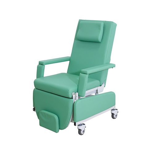 電動式血液透析アームチェア - YA-DS-D09 - Zhangjiagang Medi Medical Equipment - 3セクション / キャスター付き / トレンデレンブルグ体位