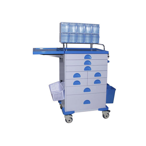 医療用カート - MK-C02 - Zhangjiagang Medi Medical Equipment - 麻酔 / 薬品用 / 多機能