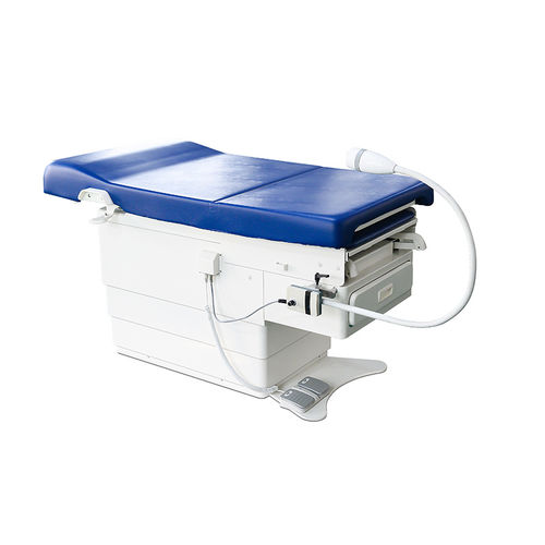 婦人科用診察台 - MC-D19 - Zhangjiagang Medi Medical Equipment - 電動式 / 高さ調節可能な / 収納付き