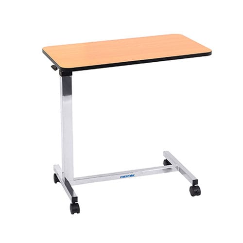 高さ調整可能オーバーベッドテーブル - YA-T05  - Zhangjiagang Medi Medical Equipment - キャスター付き