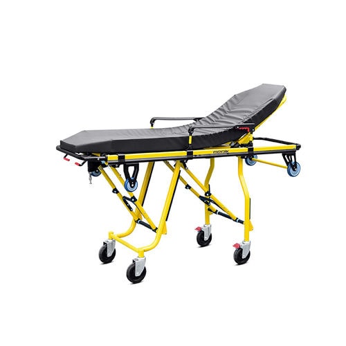救急用ストレッチャー - YA-AC01 - Zhangjiagang Medi Medical Equipment - 手動式 / 折りたたみ式 / 高さ調節可能な