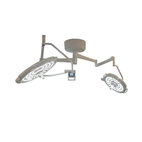 天井取付け無影灯 - MK-D700500Z1 - Zhangjiagang Medi Medical Equipment - LED / アーム2本 / 220V / 50Hz
