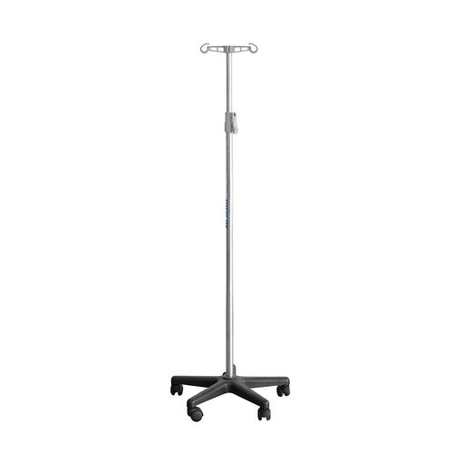 キャスター付きIV スタンド - MK-IS01 - Zhangjiagang Medi Medical Equipment - 4フック / 2フック / 伸縮自在