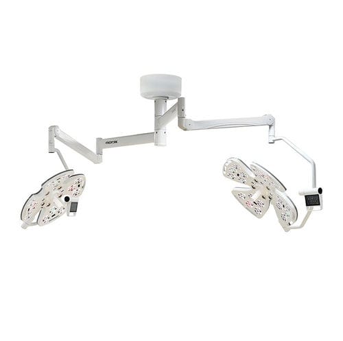 天井取付け無影灯 - MK-D700500B - Zhangjiagang Medi Medical Equipment - LED / アーム2本 / 220V / 50Hz