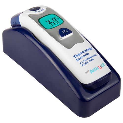 医療用体温計 - ACCUDIGIT DUAL - BPL Medical Technologies - 赤外線 / 額用 / 耳用