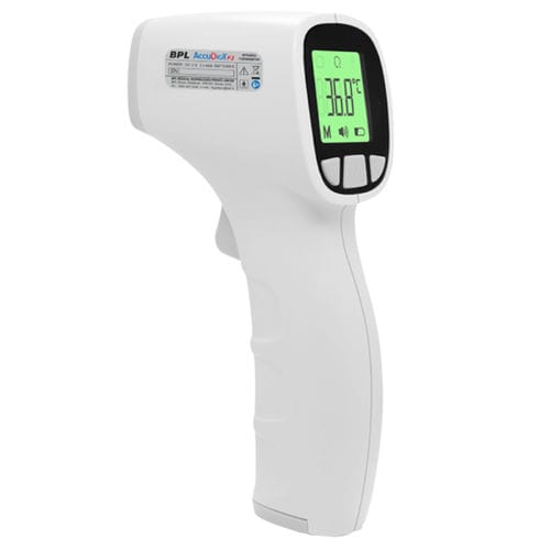 医療用体温計 - ACCUDIGIT F2 - BPL Medical Technologies - 赤外線 / 額用 / 非接触式