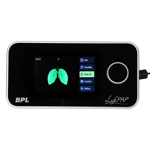 自宅療養用CPAP装置 - LIFEPAP - BPL Medical Technologies - 集中治療用 / 睡眠時無呼吸治療用 / BIPAP