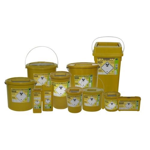 廃棄物用容器 - SHARPSGUARD® eco yellow - Daniels Healthcare - ハンドリング / 安全