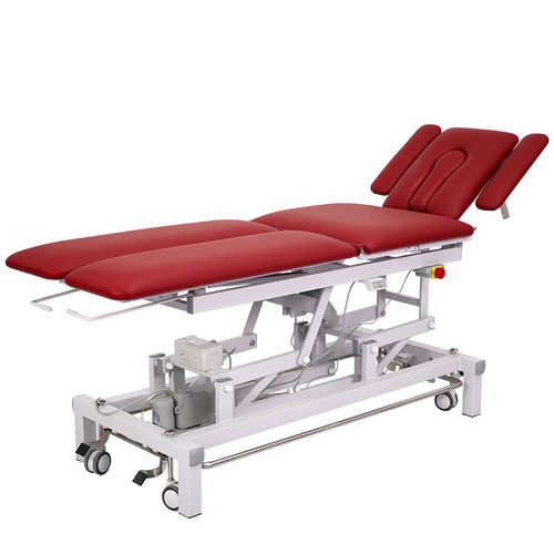 理学療法用診療台 - DP-D06 - Guangdong Dongpin Beauty & Medical Technology - 電動式 / 高さ調節可能な / リクライニング式