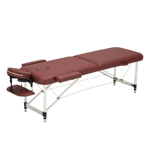 機械式マッサージベッド - DP-2723-123 - Guangdong Dongpin Beauty & Medical Technology - 携帯型 / ヘッドレスト付き / ひじかけ