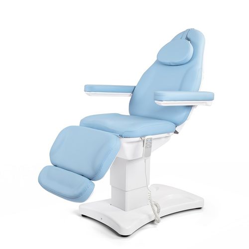 電動式治療用アームチェア - DP-L236 - Guangdong Dongpin Beauty & Medical Technology - 4セクション / 高さ調節可能な / レッグレスト付き