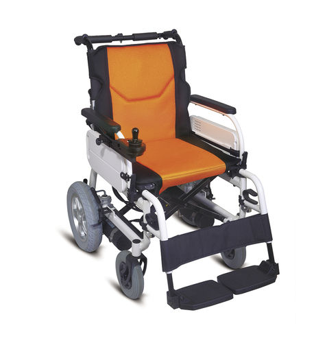 電動車椅子 - DP-110LAE - Guangdong Dongpin Beauty & Medical Technology - 屋外 / 折りたたみ式 / レッグレスト付き