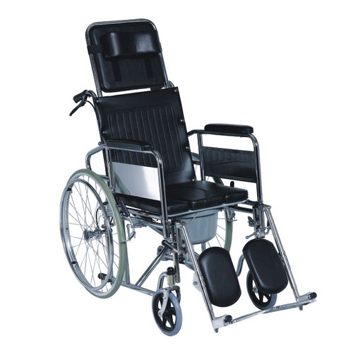 手動式車椅子 - DP-SC8020B - Guangdong Dongpin Beauty & Medical Technology - 屋内用 / 折りたたみ式 / ヘッドレスト付き