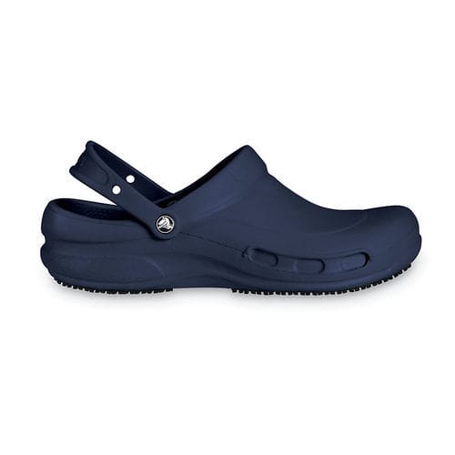男女用サボシューズ - Bistro  - Crocs - 滑り防止 / 洗える / 白