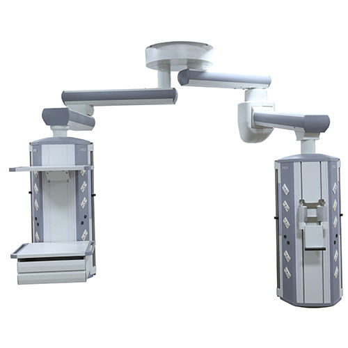 天井取付けダブル医療ペンダント - HFP-S+S  - Shanghai Huifeng Medical Instrument - 集中治療用 / 関節付き / モジュール式