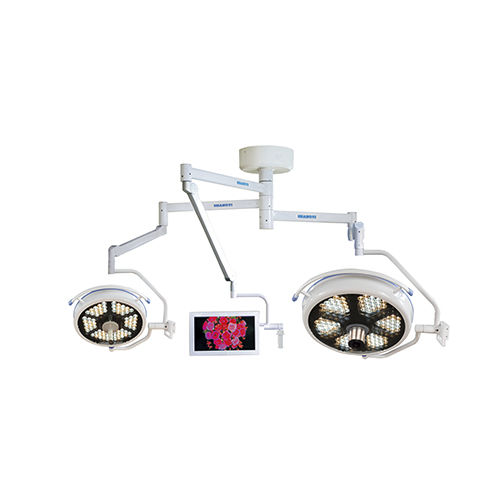 天井取付け無影灯 - 700/500-tv - Shanghai Huifeng Medical Instrument - LED / アーム3本 / 110V / 60Hz