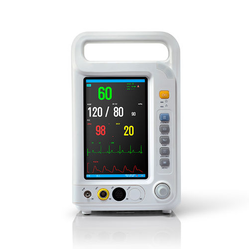 携帯型患者モニター - HF-8000A  - Shanghai Huifeng Medical Instrument - ECG / 呼吸回数 / 心拍数