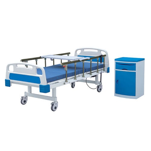 病院用ベッド - HF-821 - Shanghai Huifeng Medical Instrument - 電動式 / 折りたたみ式 / キャスター付き