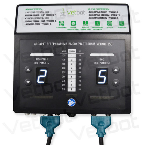 モノポーラ切開電気手術器 - VETBOT-150 - Vetbot - バイポーラ切開 / バイポーラ凝固 / モノポーラ凝固