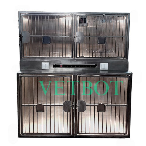 猫動物用ケージ - №80393.1 - Vetbot - 犬用 / モジュール式 / 4つ仕切り