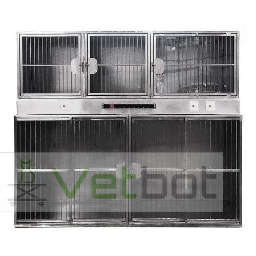モジュール式動物用ケージ - №80518.1 - Vetbot - ステンレススチール製