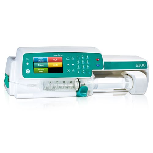 1チャンネルシリンジポンプ - S300  - Medima - PCA / タッチスクリーン付き / 自動